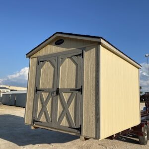8X10 Heritage Shed from Backyard Leasing Texas